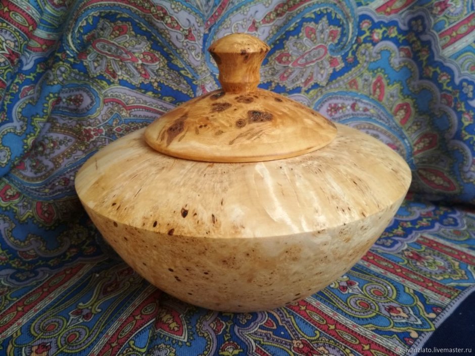 Шкатулки из березового Капа