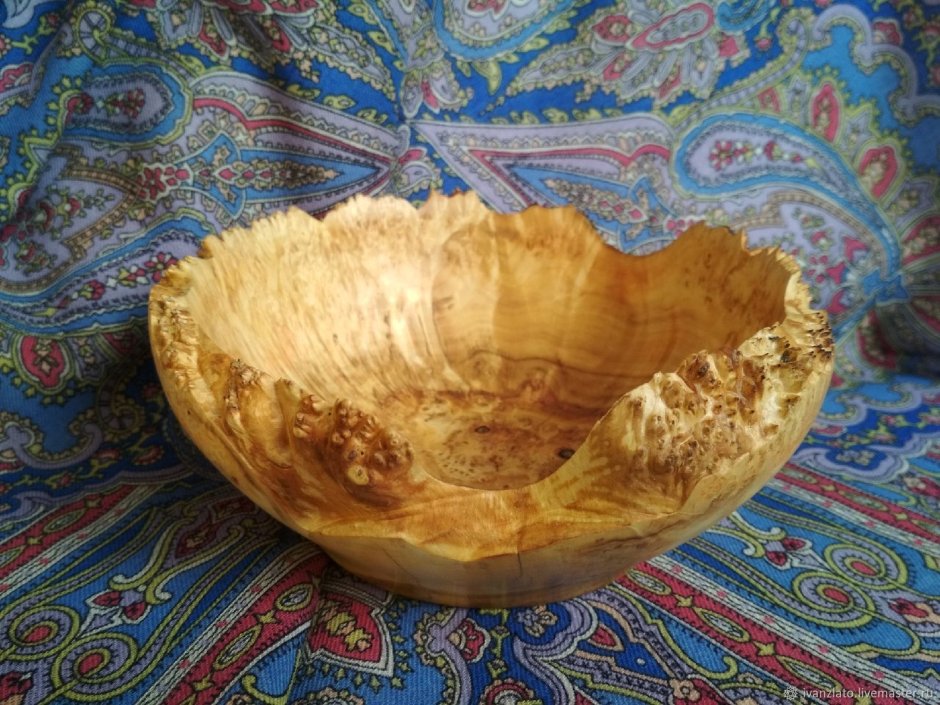 Ваза из дерева Капа