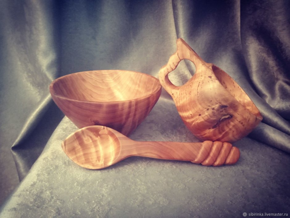 Деревянная посуда из Капа