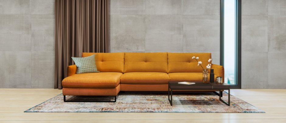 Диван Джоконда с 1 оттоманкой Букаткин