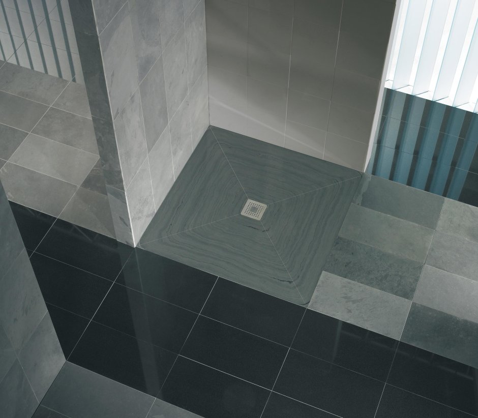 Трап для душа в полу под плитку 100 на 100