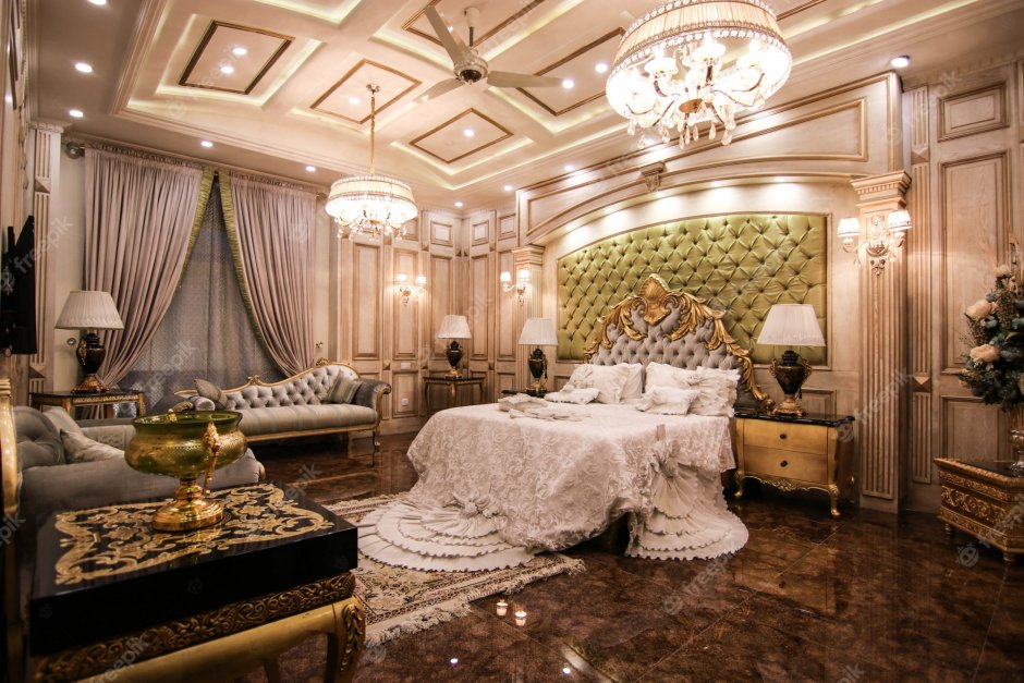 Самая роскошная спальня комната для двух