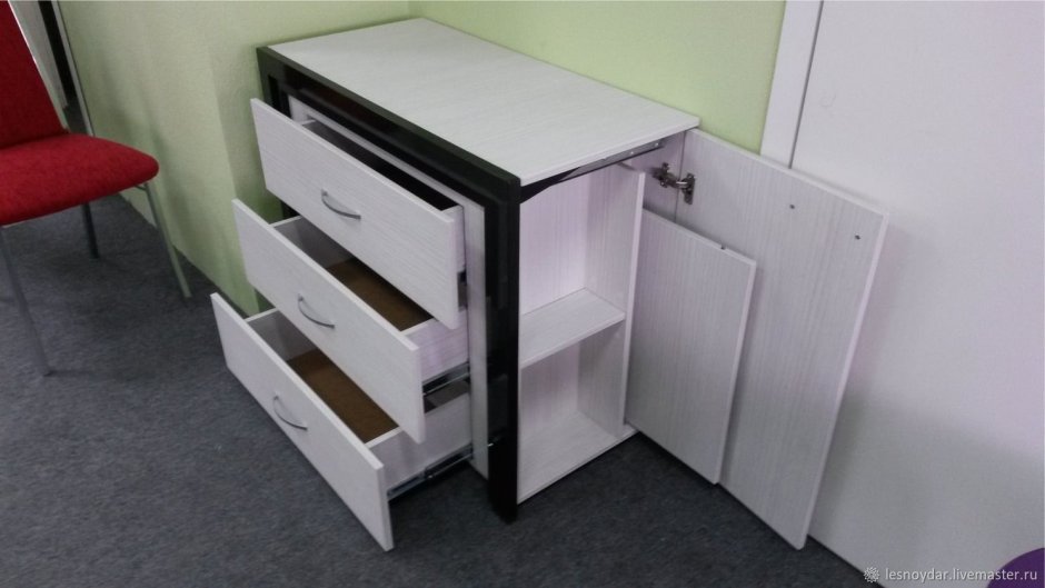 Тумба под ТВ Кристалл Black