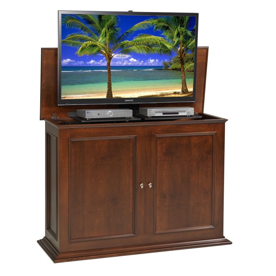 Тумба с выдвижным телевизором