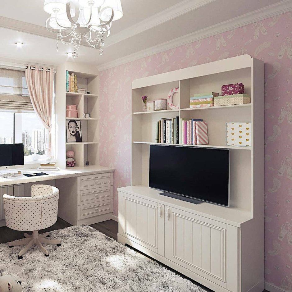 Мебель в комнату школьника девочки