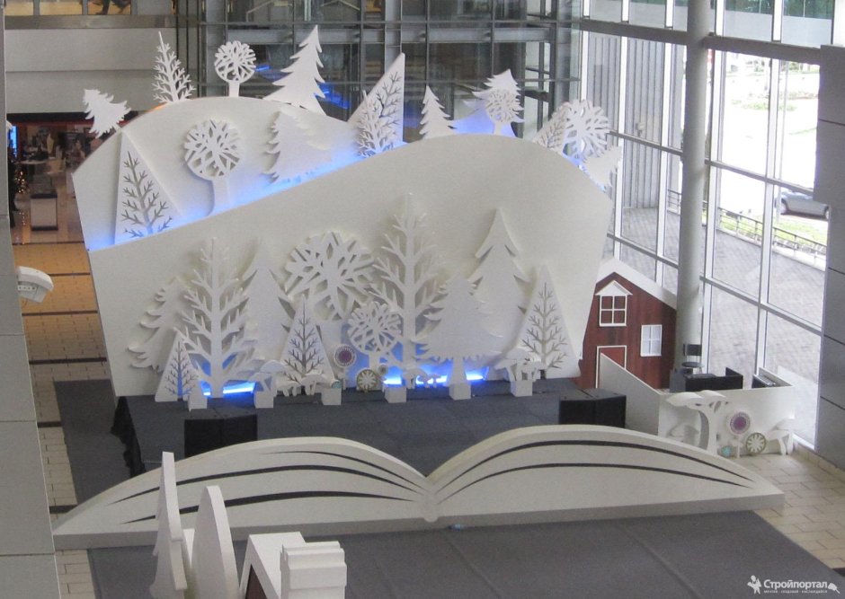 Декорации из пенопласта