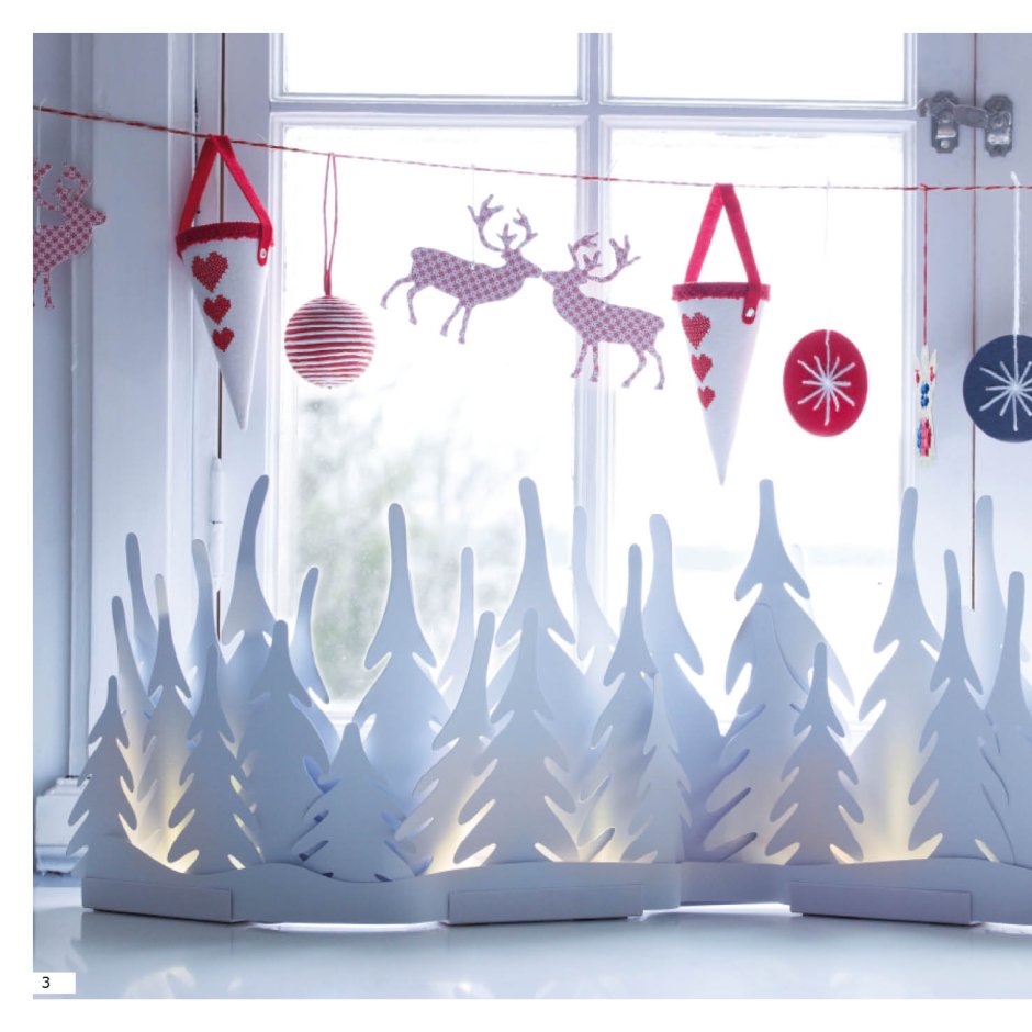 Фигуры из пенопласта на новый год