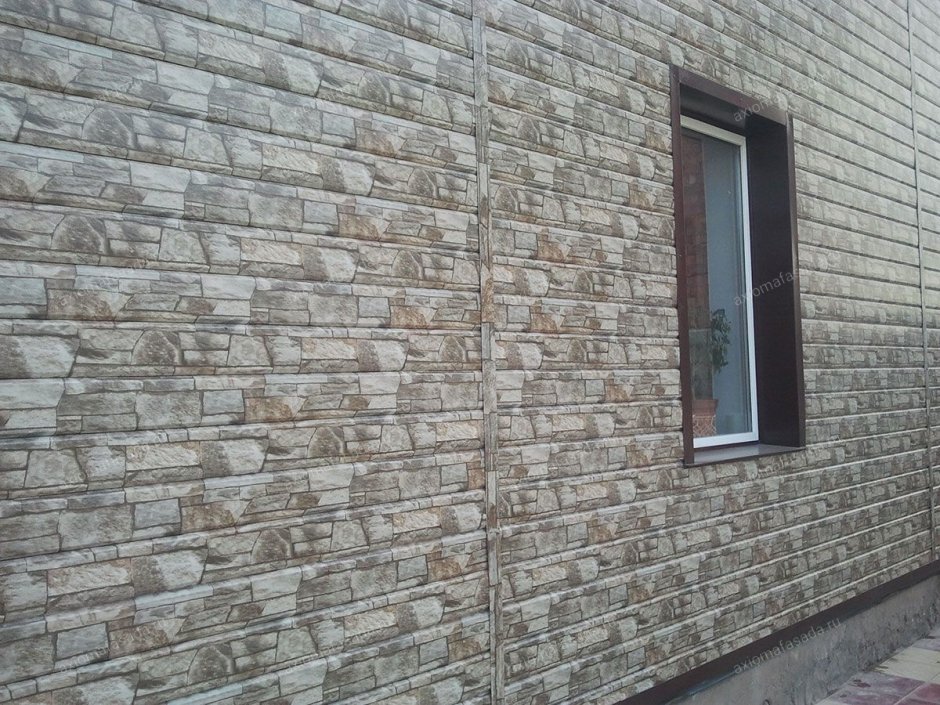 Сайдинг Lбрус белый камень