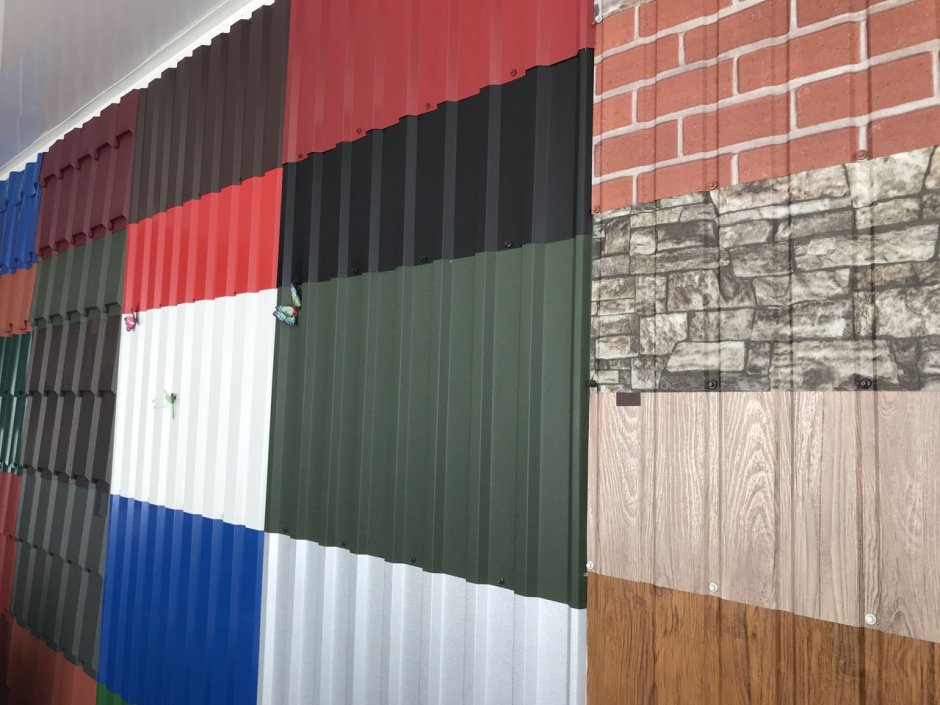 Профнастил цвета