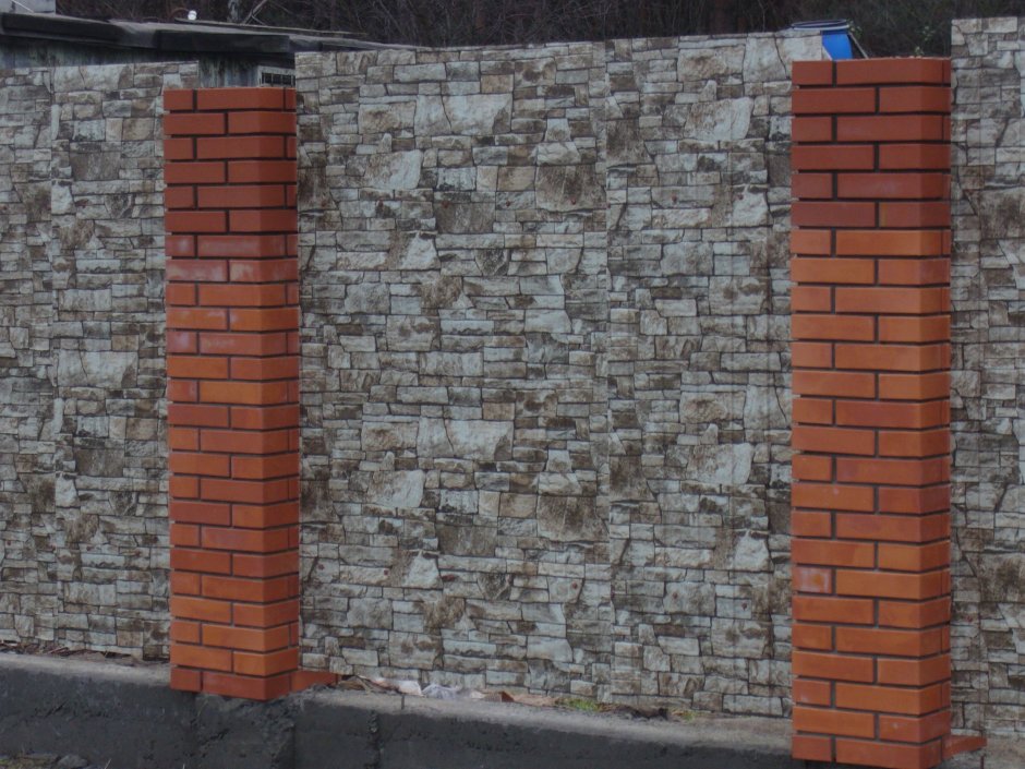 Профлист с8 Экостил белый камень