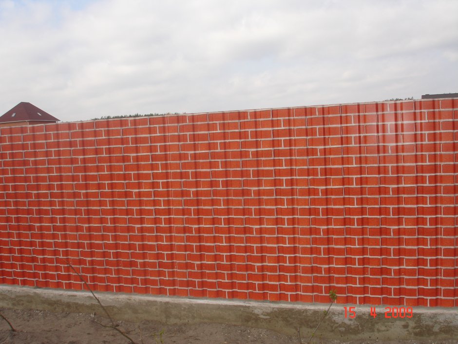 Профнастил Принтек кирпич