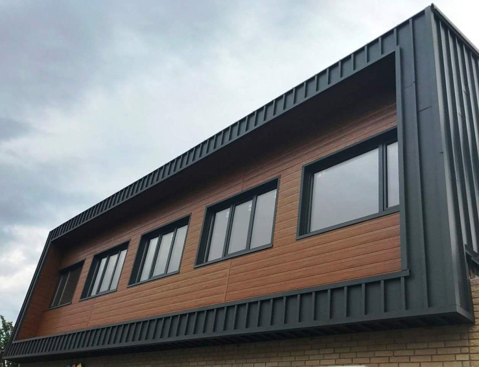 Фасад из профлиста