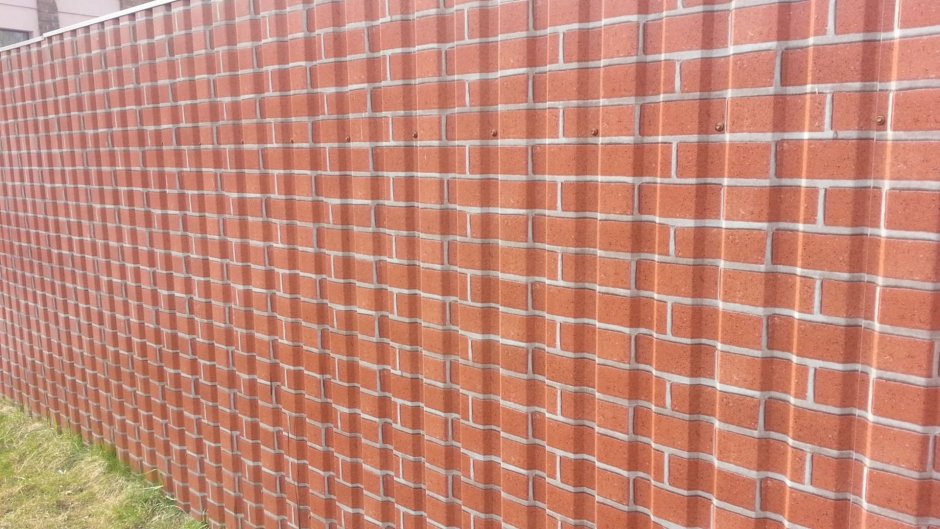 Профлист с8 Экостил кирпич