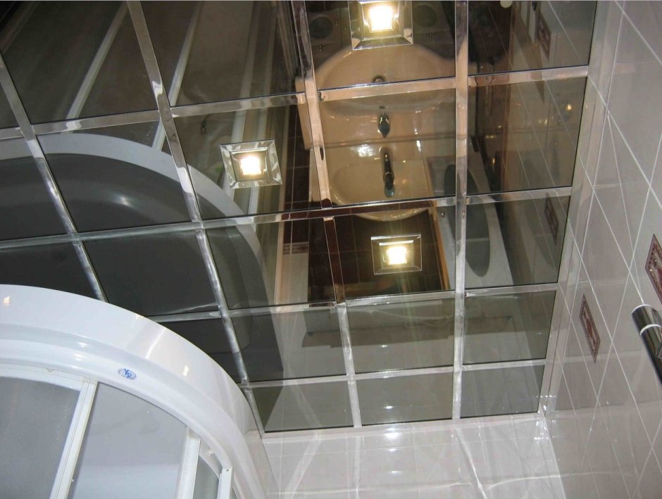 Потолок Армстронг зеркальный