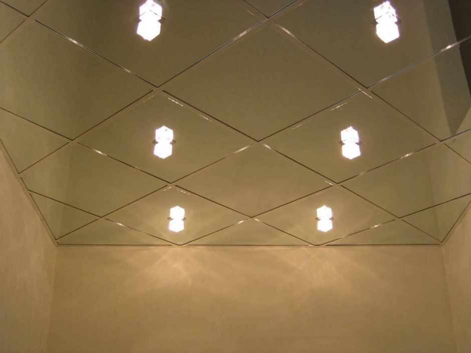 Зеркальные панели Армстронг