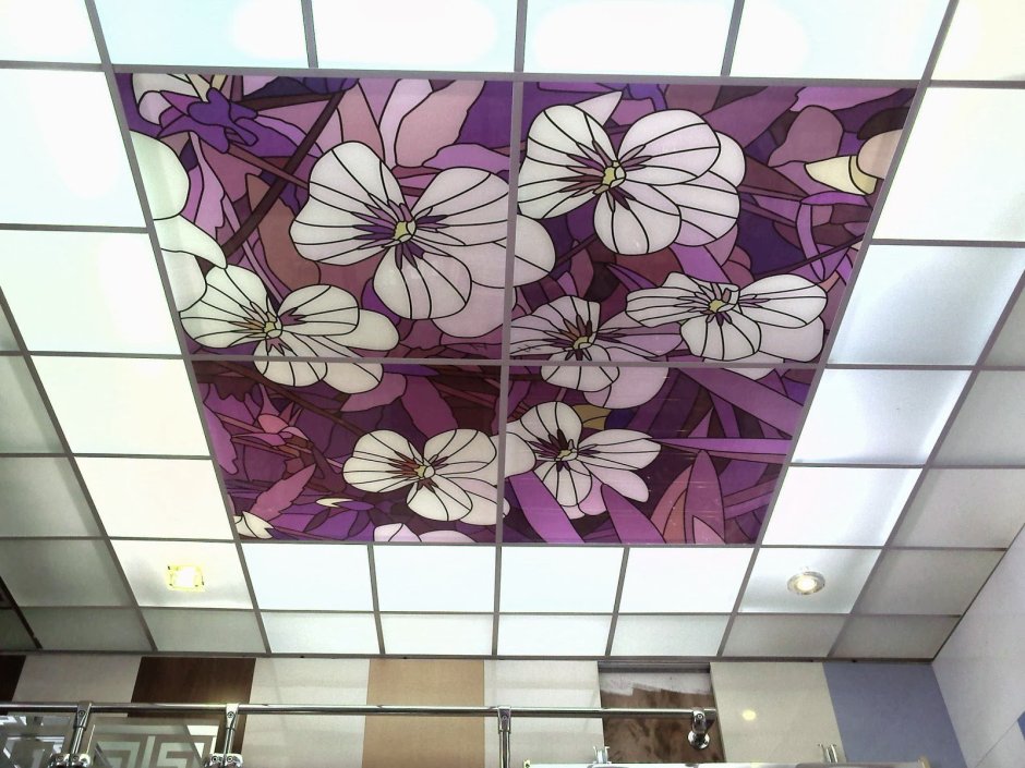 Потолок Армстронг зеркальный