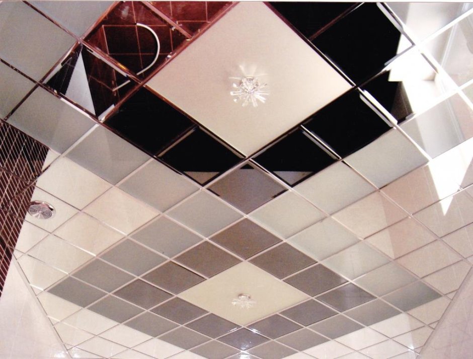 Зеркальные панели Армстронг