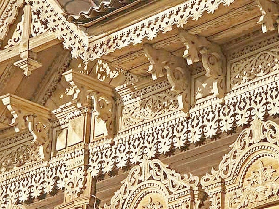 Калуга деревянное зодчество