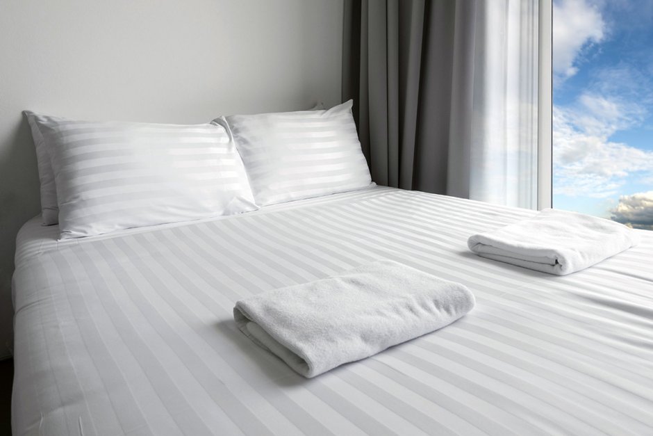 Кровать вид сверху