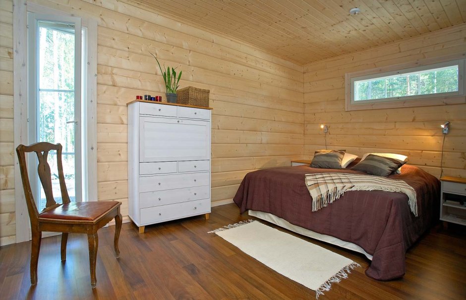 Финская спальня интерьер