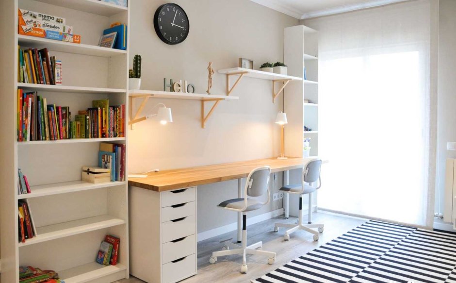 Стол для двоих детей школьников икеа