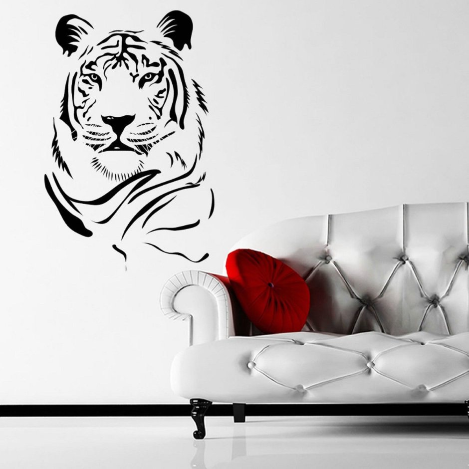Толстенький тигр рисунки