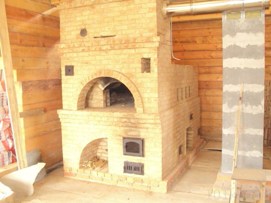 Русская печка небольшого размера