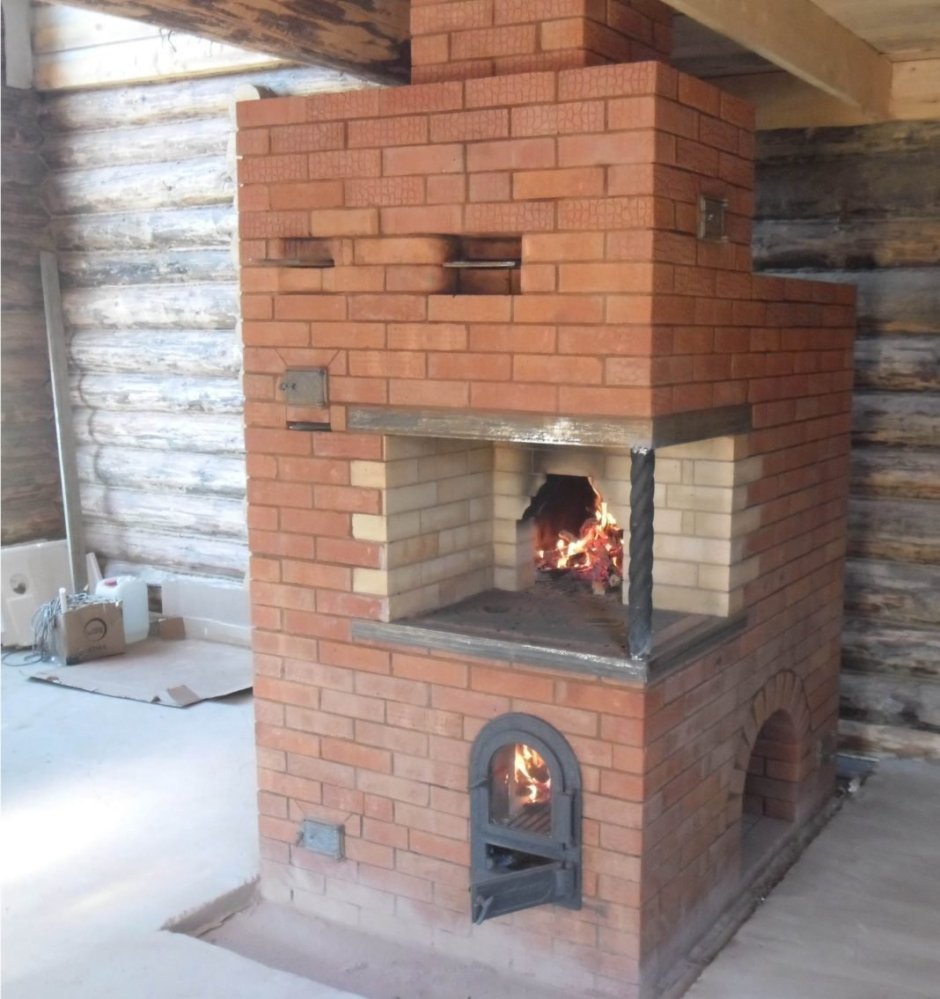 Печь Экономка кирпичная