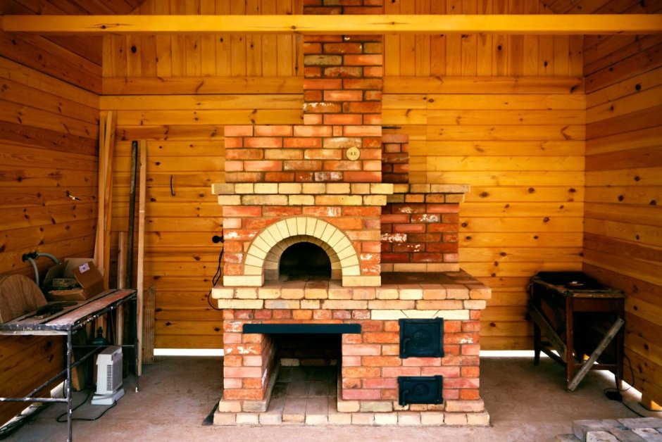 Мини русская печь