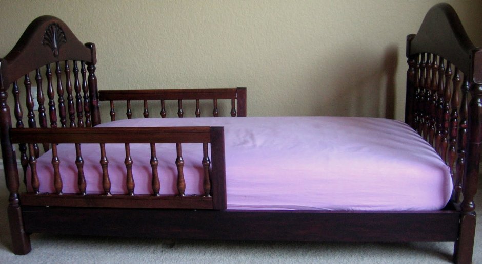 Переделка детской кроватки в подростковую