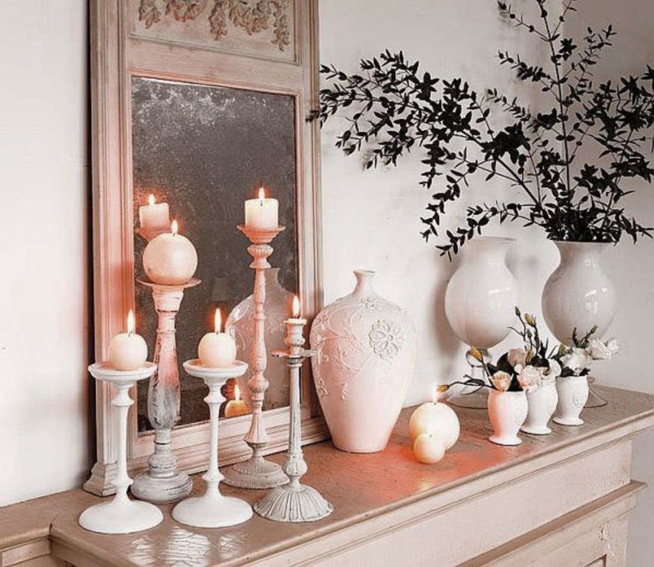 Свечи в интерьере