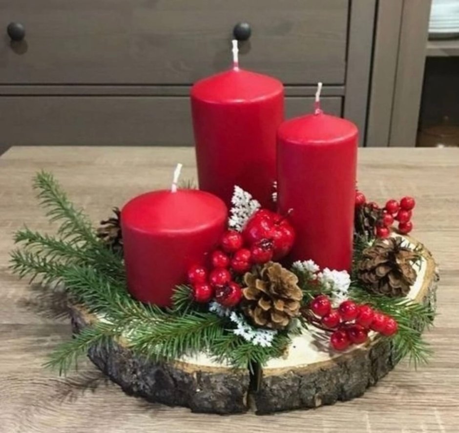 Свечи в интерьере