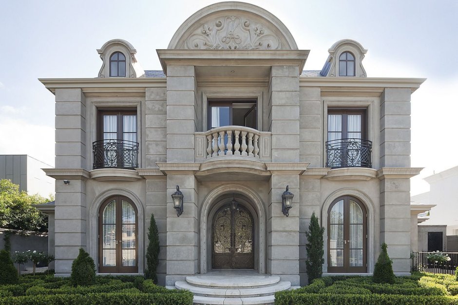 Одноэтажный фасад Дагестанский камень