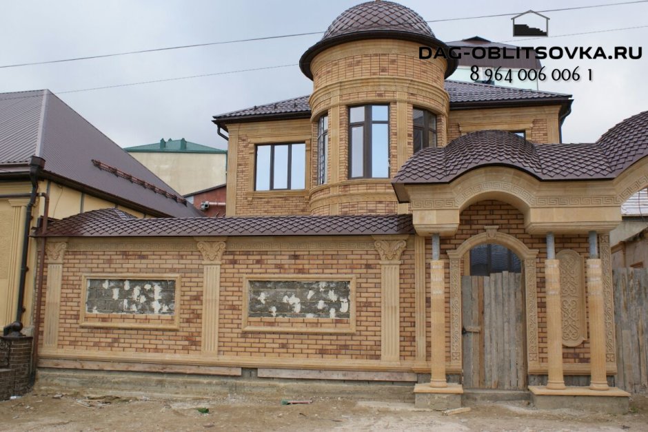Дом из дагестанского камня
