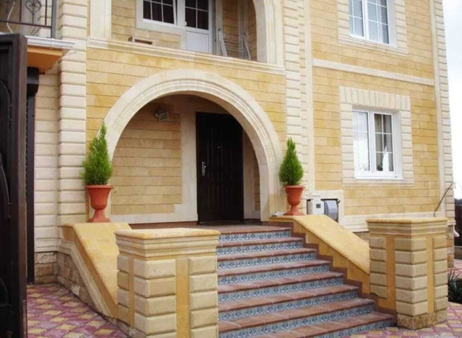 Доломит мекегинский Дагестанский камень фасад