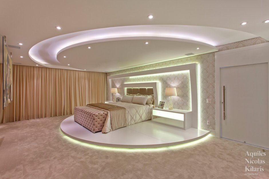 Арка в спальне