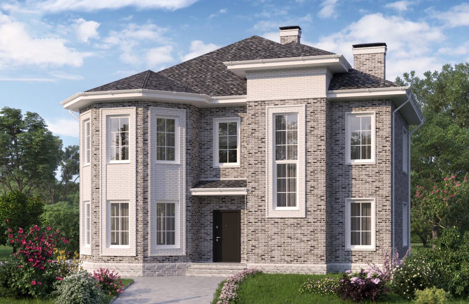 Модерн планкен фасад