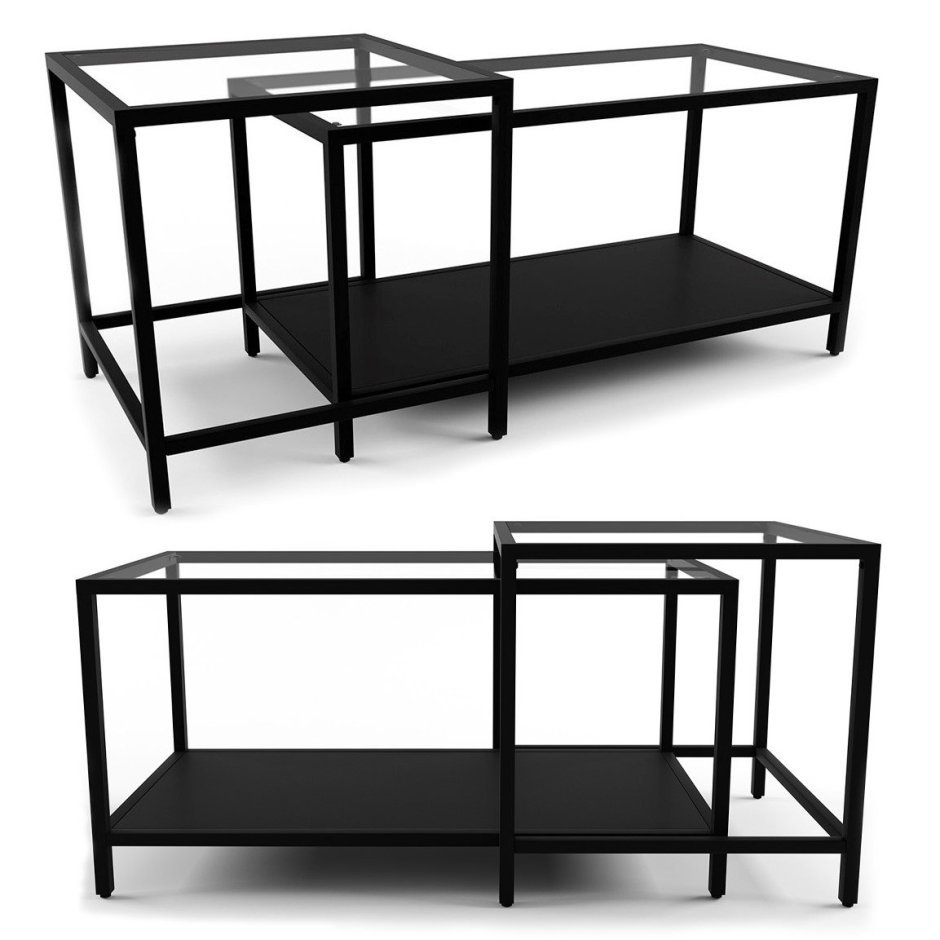 Журнальный стол икеа Vittsjö ВИТШЁ круглый