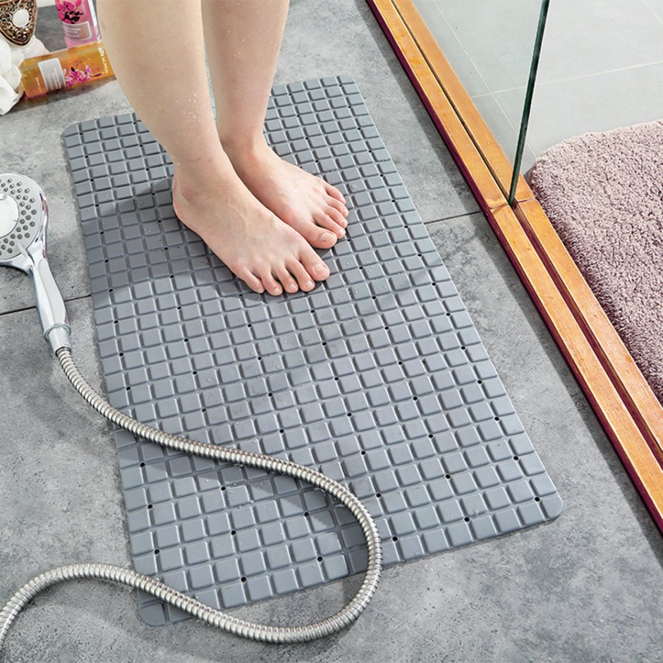 40cm*100cm PVC Bathroom non-Slip mat Bath mat Safety Shower Bathtub mats Moscow