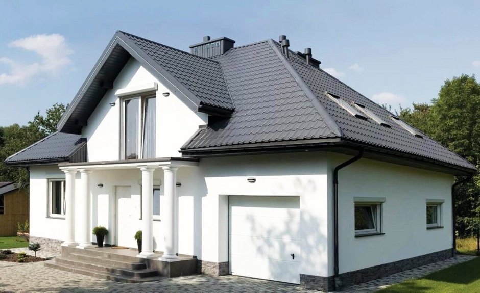 Металлочерепица RAL 7024