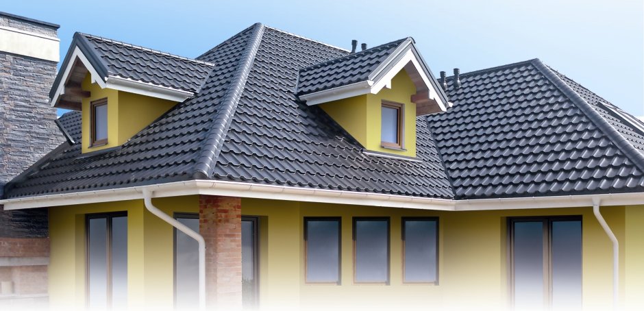 Красивая штукатурка фасада