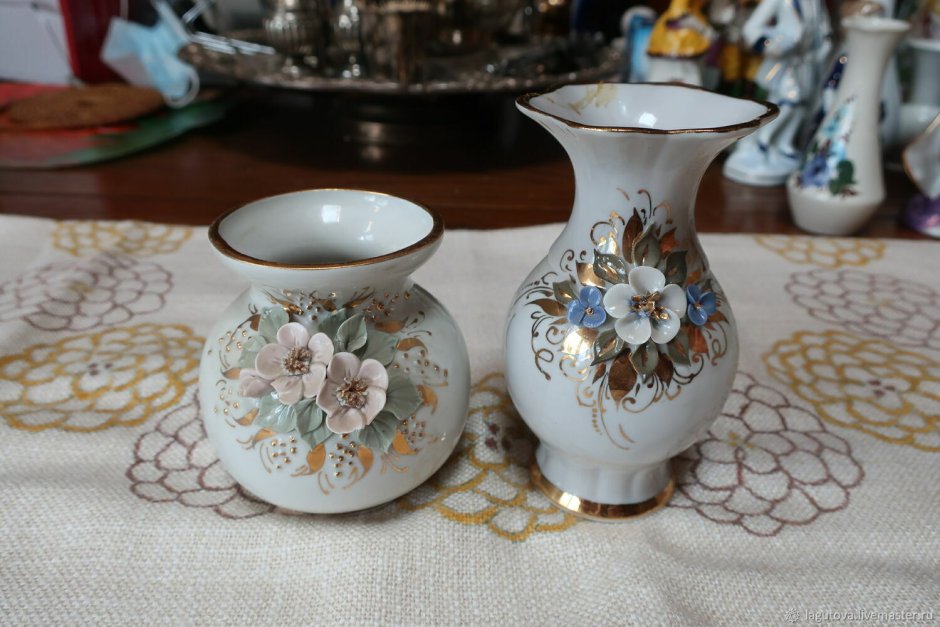 Вазочка Винтаж фарфор