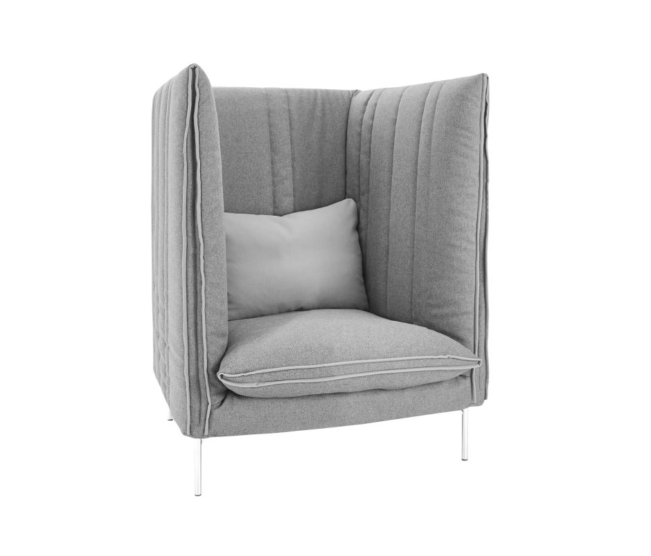 Кресло Честерфилд с высокой спинкой