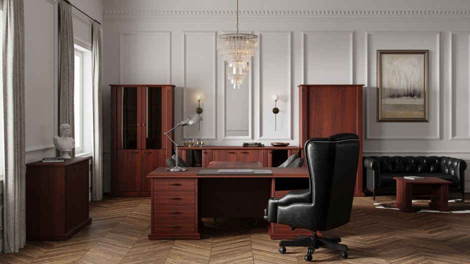 Кабинет руководителя грей Фокс