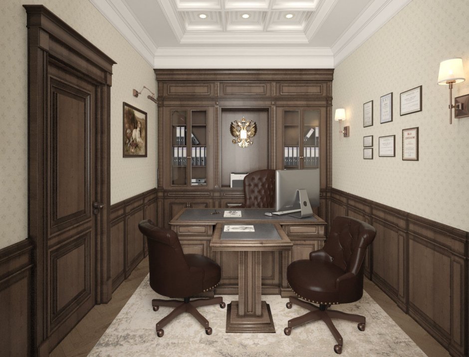 Интерьер кабинета Рэма Вяхирева