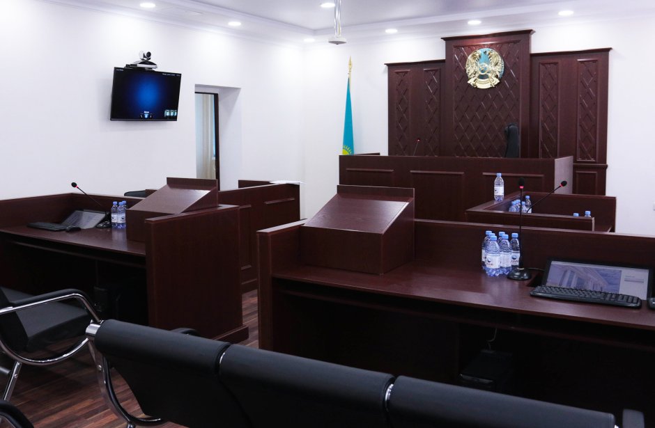 Зал суда в Казахстане