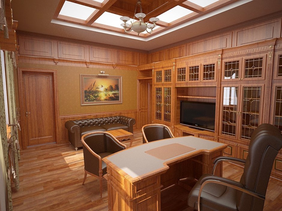 Кабинет в частном доме