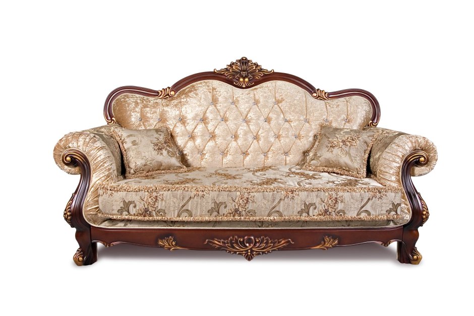 Красивый старинный диван