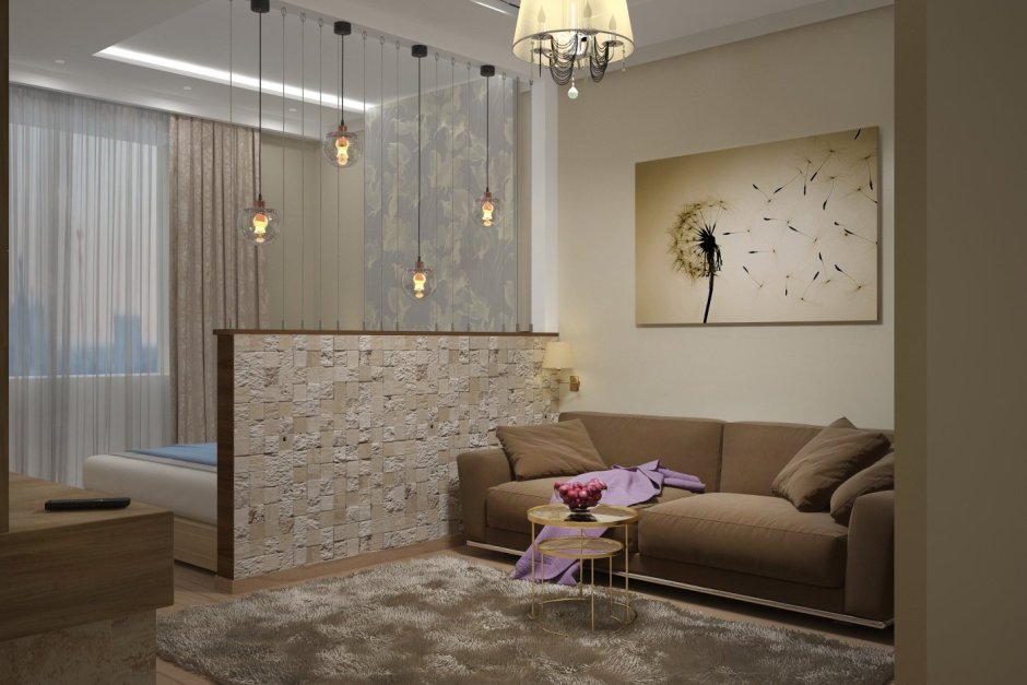 Дешевый интерьер