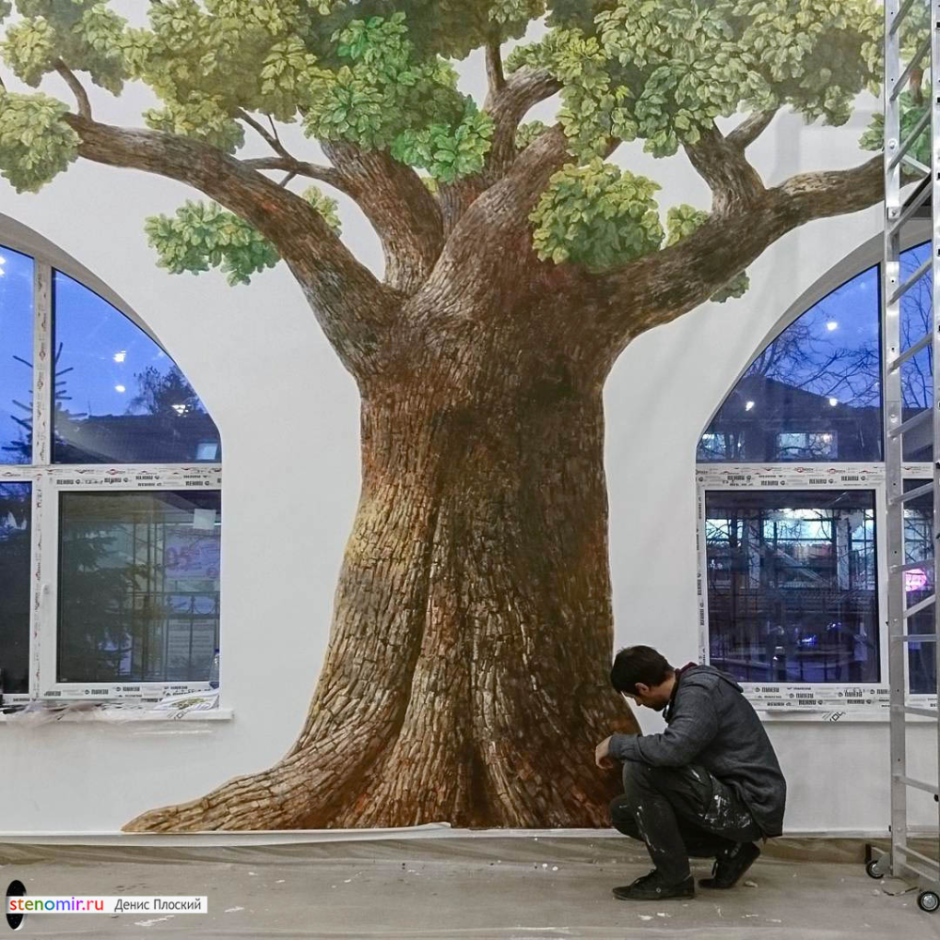 Декор стен в интерьере